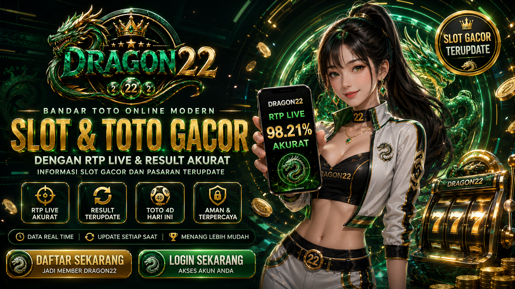 DRAGON22 | Bandar Togel Online dengan Pasaran dan Result Harian by Hey siriusly